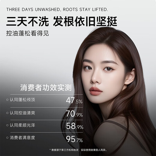 弹动【范丞丞同款】鱼子酱洗发水蓬松高颅顶控油洗发露柔顺清爽洗头膏 蓬松修护丨鱼子酱洗发露450ml