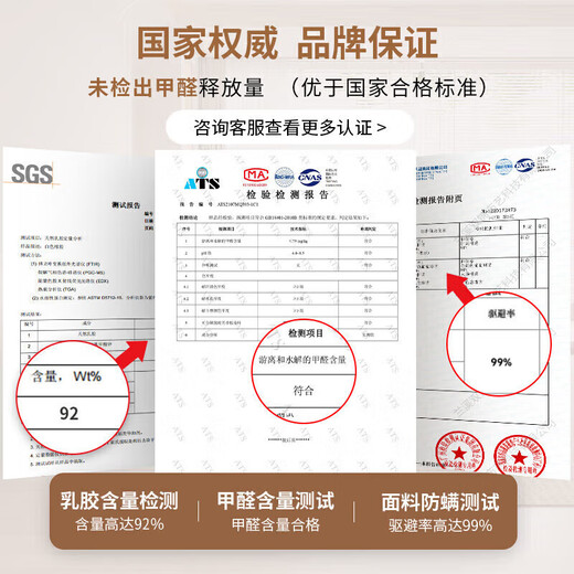 甜禧希尔顿床垫1.8*2米静音弹簧床垫椰棕床垫乳胶床垫席梦思床垫子 经典羊驼绒面料【椰棕舒享22CM】 1350mm*2000mm