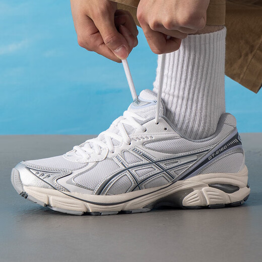 亚瑟士（ASICS）2025夏季gt-2160男女运动鞋轻便透气跑步鞋户外休闲鞋 1203A320-110 42.5