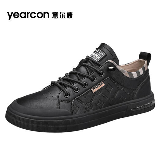 Yierkan Shoes Men's 2025 Summer Casual Shoes Men's British Business Leather Shoes Fashion Soft Sole Slip-on Shoes