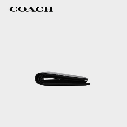 COACH蔻驰男士短款钱包钱夹CW380 CQBK七夕礼物送男友