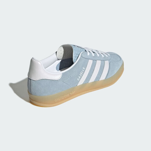 Adidas (adidas) Клевер китайский день Святого Валентина Подарок Женская Газель в помещении w повседневная обувь JQ7009 Pink Blue 39
