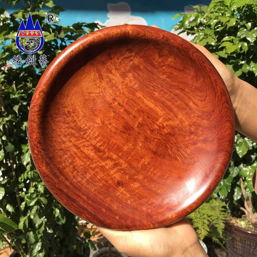 Yusenyi Papaya фруктовая тарелка цельная древесная гостиная на рабочем столе хранилище сплошная древесина маленькая тарелка № 9794 v Дефектная тонкая текстура фруктовая тарелка кружево