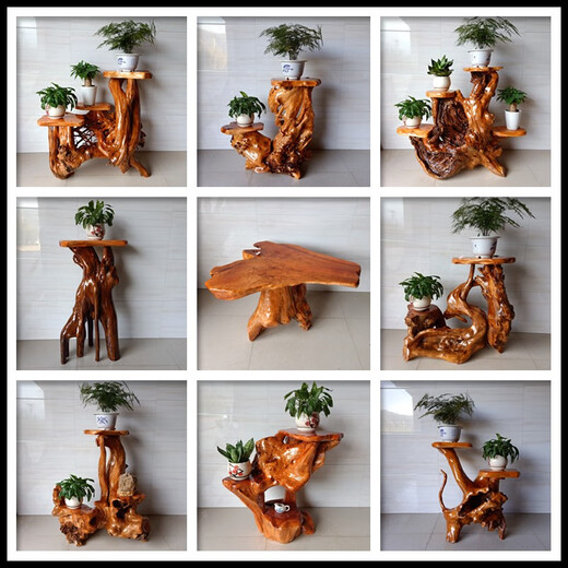 Корень резного корня резной стойки корень