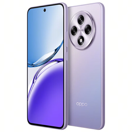 OPPOA3i Plus New Durable God of War Super Hard Core Anti-fall and Wear Resistance OLED Super Bright Sunshine Screen 5G Smart Phone Oppoa3i Series Cold Crystal Purple丨A3iPlus (Snapdragon 695) 12GB+512GB