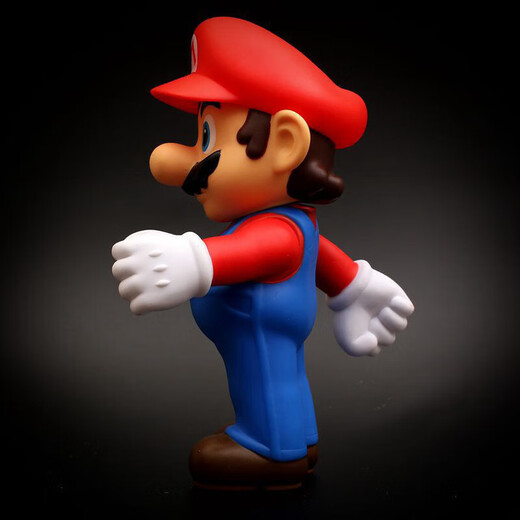 Supermario Mario Louis Yoshi Puppenspielzeug Ornamente Puppe bewegbares Modell 23 cm rot 25 Cuckold Louis Box