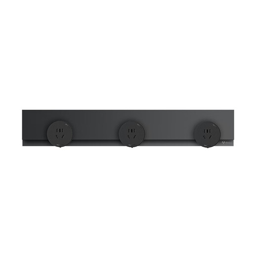 Bullen Open montiertes Spur Socket Zero Borderary Movable Track Socket Movable Wall Socket Wall-montierte Steckdose ohne Schlitz [50 cm+3 fünf Löcher] Grundstil Moyunhui GB7A