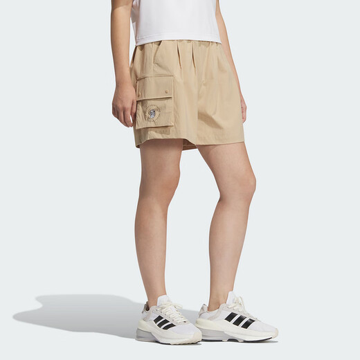 Adidas (adidas) sweatpants men's pants 2025 summer new woven breathable five-quarter pants loose fitness training casual workout shorts JL9274 2XL