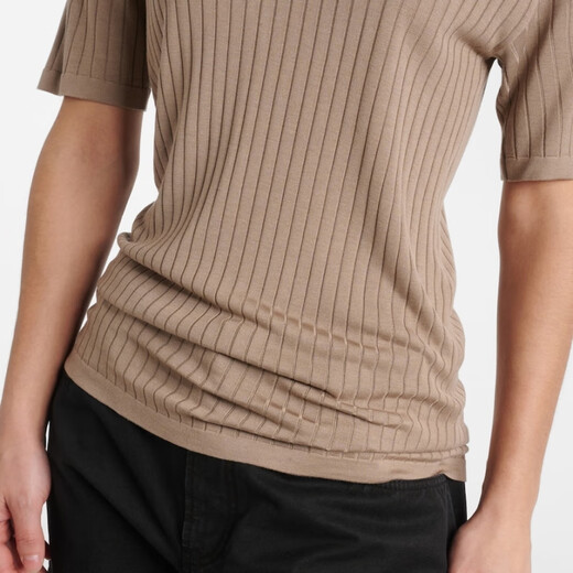 The Row Kaiomi Polo shirt P01035305 Beige M CN 165/92