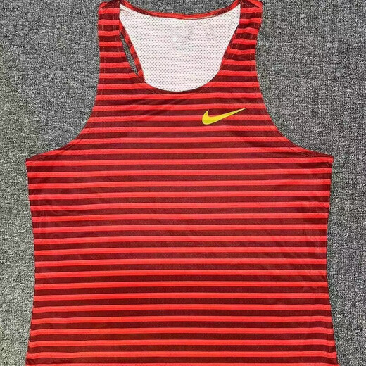 NBA KIDSNIKE track and field training vest for men and women sports physical examination quick-drying running marathon sports breathable competition uniforms Arthur Deep Blue M