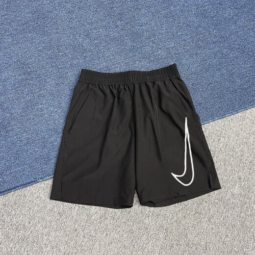 NBA VIBE-NIKE夏季薄款冰丝运动短裤男士梭织速干宽松休闲健身训练篮球四 【白色】983-粉 S