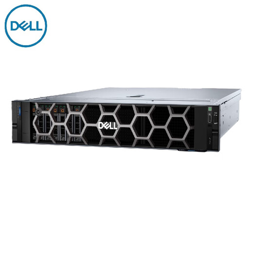 Dell PowerEdge R760XS Serveur de rack à double canal NOUVELLE GÉNÉRATION Virtualisation accélérée AI Formation Big Data Analyse R760XS [1 * GOLD 6430 32 CORES 64 FILS] 32G Mémoire 丨 480G * 2 solide + 3 * 2.4T 丨 H755