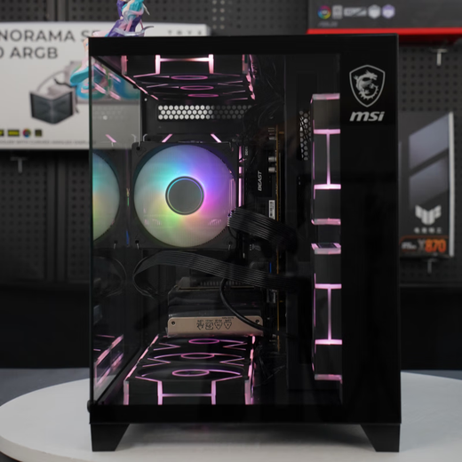 MSI (MSI) 9900X Consola de juegos Conjunto de escritorio de computadora Host DIY COMPLETO Machine Configuración 9900X/32G/1T