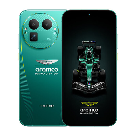 Realme GT8 Pro Aston Martin F1 Limited Edition Fifth Generation Snapdragon 8 Extreme Edition E-Sports Independent Graphics Chip Gaming E-Sports Mobile Phone Customized Gift Box 16GB+1TB
