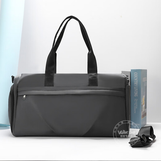 Walker Shop tragbarer Lichtstasche große Kapazität Multifunktionaler Männer Sportfitnessbeutel Trockener Nässe Schuh Aufbewahrung Handtasche Starry Sky Grey [klein] 43*23*23