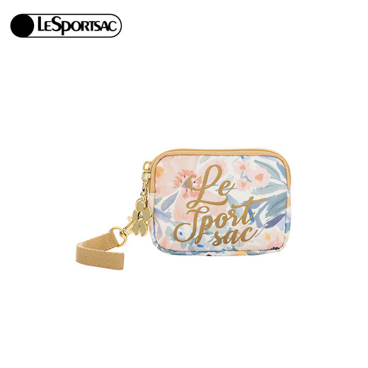 Lessportsac Lebosi 25 neue Miyi Garden-Serie frischer und einfacher Mehrzipper-Münzgrundstücke Clutch Miyi Garden