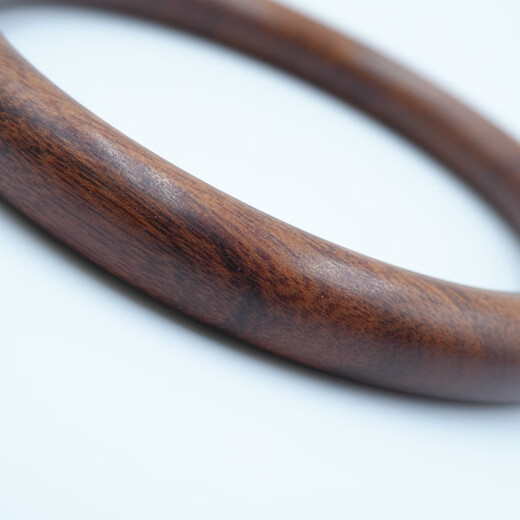 Fat Donglai's same style huanghuali bracelet natural Hainan 7*8mm wooden skewer original antique wood carving new Chinese style 56 circle mouth