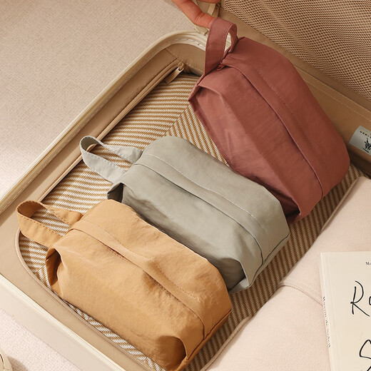 Zozx Alemania Alemania Alemania de almacenamiento Bolsa de ropa interior calcetines de ropa interior portátil Portable Pantalones de ropa de ropa 1 Pack-khaki [Sin olor, sin desvanecimiento]