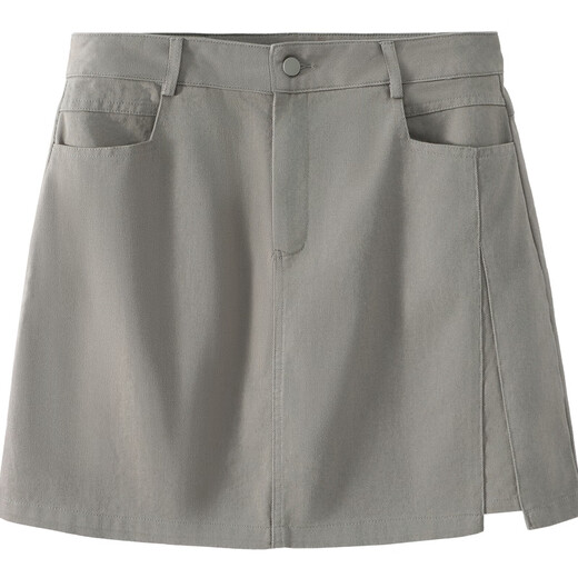 Zhenweis women's clothing 2025 summer new women's clothing simple versatile loose fashion trendy casual skirt LY green 8700 S
