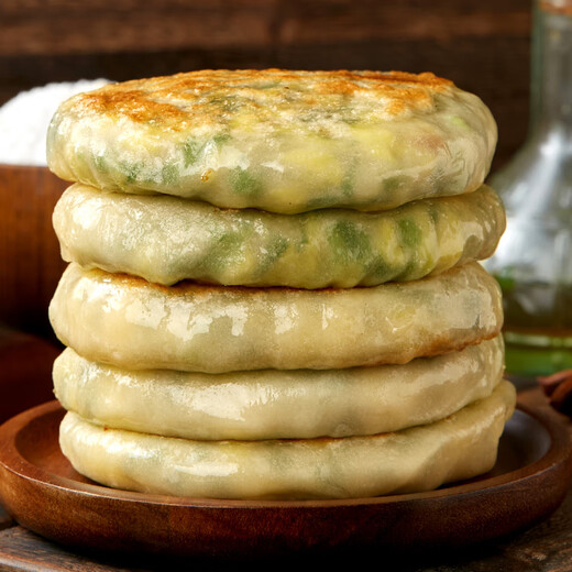 Tianhai Tibetan thin-crust leek and egg pie 800g*2 bags of leek box instant breakfast noodles New Year's gifts sent directly from the source