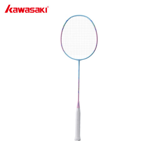 Raquette de badminton Kawasaki (KAWASAKI) Sugar Blade X1 en carbone ultra-léger, résistante à l'attaque et à la défense, double raquette d'entrée de gamme pour débutants, universelle pour enfants et adultes