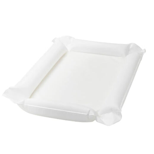 Colchón húmedo croissant ropa de bebé cambia almohadilla bb de pañales para bebés cojín inflable almohadilla impermeable almohadilla táctil con almohadilla de cambio de ropa de bebé (no incluido) 3 0 paquetes 53x80cm