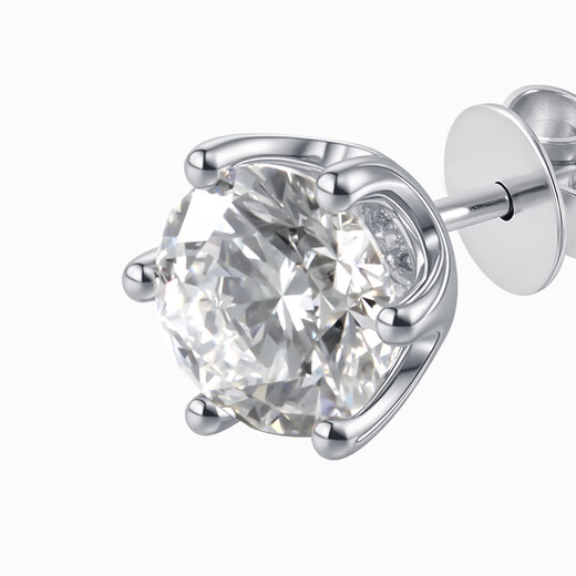 Alain Michal Classic Serie S925 Silber 1 Karat Kultivierter Diamantohrringe Valentinstag Geschenk an Freundin