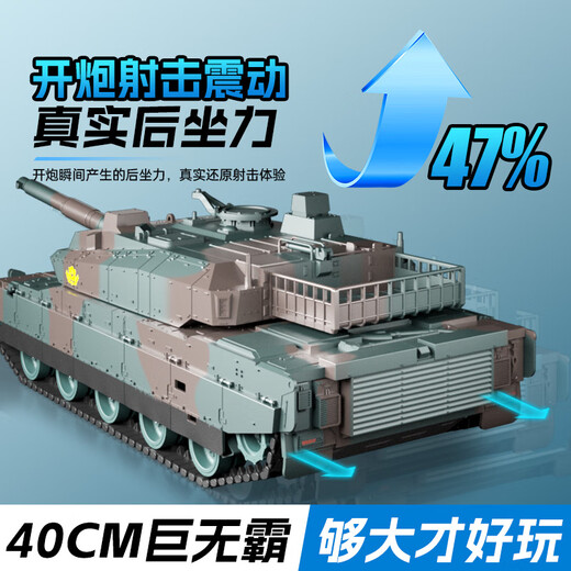 
Tongli super large remote control tank children's toy car model 3-6 years old charging off-road remote control car children's gift