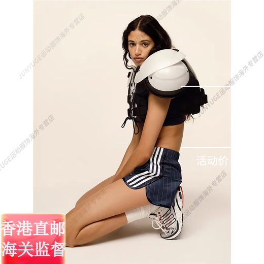 阿迪达斯 （adidas）三叶草SORTYRICH联名运动短袖短裤JI9274JL9275官方旗舰正品 JI9275 短袖 XS