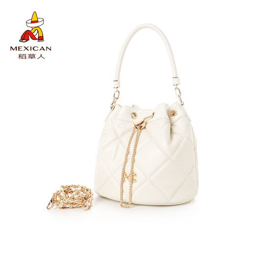 Scarecrow Bag Women's Bag 2025 New Handbag Women's One-Shoulder Crossbody Bag Valentine's Day Birthday Gift Practical Gift for Girlfriend Rice White