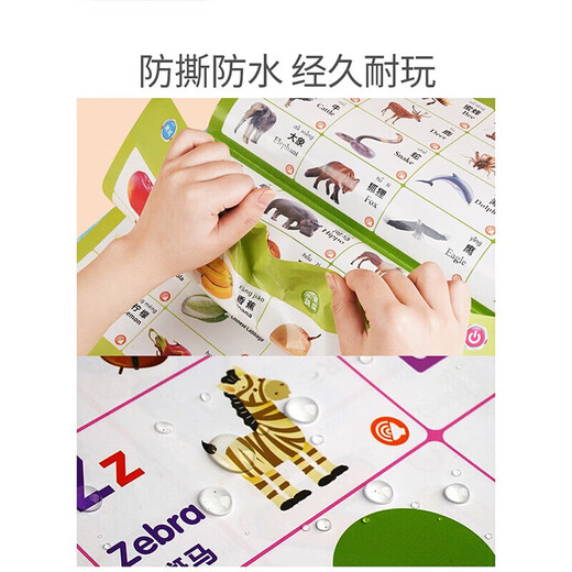 【五合一早教挂本】幼儿童早教机中英文点读书挂本宝宝学习小GK (升级23合一)点读挂本-有跟读功