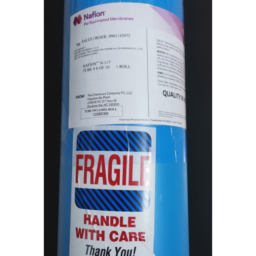 Membrana de intercambio de protones N117N115N212 Membrana catiónica de ácido perfluorosulfónico DuPont Nafion Pfatd N11730 cm*30 cm TD