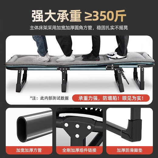 
Pupan Customized Folding Single Bed Office Lunch Break Artifact Household Camp Bed Simple Nap Multifunctional Folding Chair [Sleeping when Expanded/Small] 16856CM