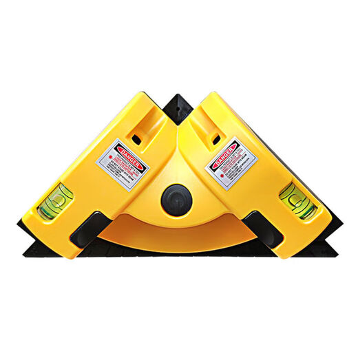 RSRDDY laser right-angle floor level high-precision multi-functional horizontal right-angle ruler 90 degree angle ruler 01 red light bottom with suction cup + AA battery