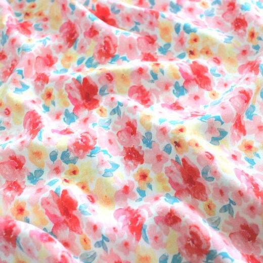 Tissu de coton artificiel baihuifu coton tissu de soie orientale de soie coton pyjamas haut de gamme pour enfants en soie coton coton artificiel passion rouge a2694 rouge