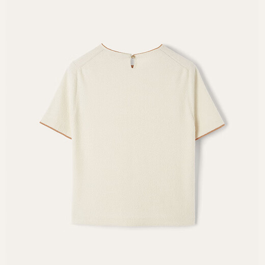 Loro Piana / Nuoyou Pianya LP Femme Cannareggio Pull en soie en tricot à manches courtes