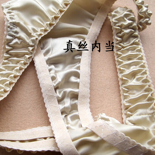 Clearance 100 Mulberry Silk Women's Silk Panties Silk Breathable Widened T-Pants T-Pants Low Waist Sexy White S