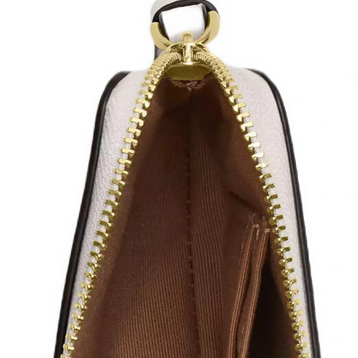 Coach (Coach) 16-Sterne-Print Reißverschluss Öffnung und geschlossenes Litschi-Muster Leder Kupplung Kleine Frauenkreide Multi-Color-Basis-Pack (Bake + Dust Bag)