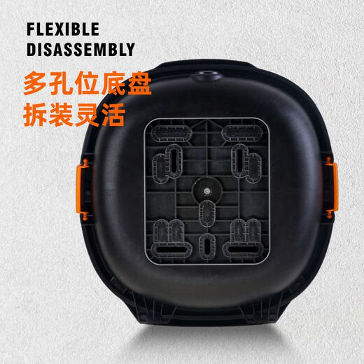 
Electric vehicle trunk shell box UFO shockproof universal battery car backrest box size electric bicycle trunk 9928 white