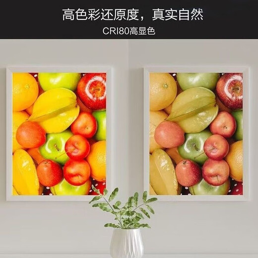 Philips (PHILIPS) led ceiling wick 32w white light 6000k round magnetic modification wick replacement light source no blue light panel module 1 pack