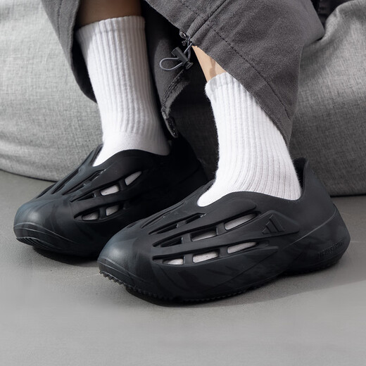 ADIDAS阿迪达斯男鞋女鞋洞洞鞋夏季运动鞋透气一脚蹬穿脱小椰子厚底凉鞋 JH7039 36.5 (225mm)