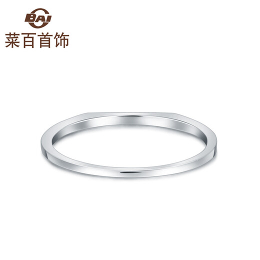 Caibai Jewelry Platinum Ring Pt950 Platinum Flower Ring Fashion Women's Platinum Flower Single Ring Priced BJ Platinum Ring About 1.43g Size 10