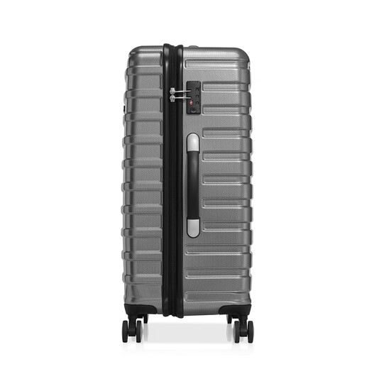 AMERICAN TOURISTER Student suitcase BF9 universal wheel 20-inch 26-inch trolley case ultra-light TSA customs lock overseas travel case blue_[Send. Box cover + packing. strap] 20-inch