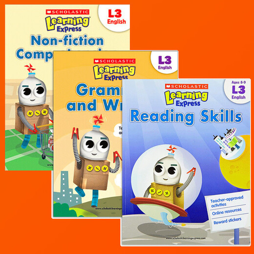 Xuele Learning Train Series Übung Buch 3 Volume Grundschule Klasse 3 Original importierte amerikanische Kinder zufällig veröffentlicht