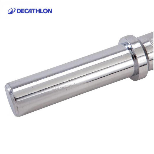 Decathlon dumbbell bar 0.35m short pole iron chrome plated short pole single CRO dumbbell pole-963084
