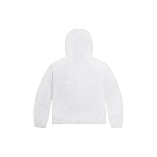 北面THE NORTH FACE 拉链纯色连帽长袖外套 女款 白色 白色 M