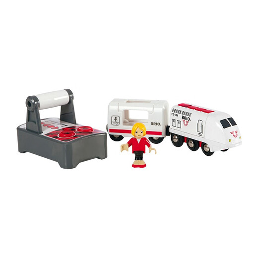 BRIO Swedish Brio Train WORLD Accessories Series Remote Control Small Train Children's Toys 4 33214 Freight Electric Locomotive Official Standard