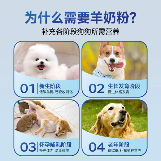 Pet dog goat milk powder for newborn infants and adults, postpartum nutrition, calcium supplement, bone strengthening, high nutrition, full stage breast milk formula, 10g*1 bag, trial pack