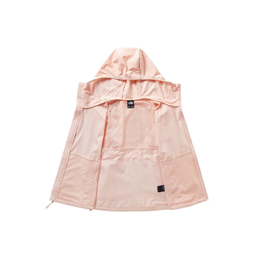 Die nördliche Face Outdoor Winddosiger wasserdichte Kapuzenjacke Frauen rosa Pink S