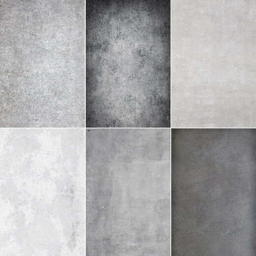 XMSJ gray old wasabi style wedding photo studio cement wall old background cloth oil painting texture photography MH-1484 wide non-woven fabric (width and height) custom 2.5x3.8m